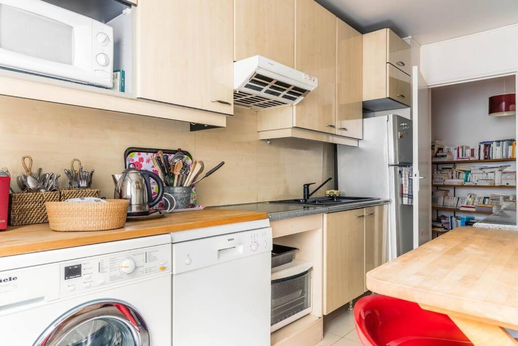 Appartement Charmant 3P. Calme, Spacieux Et Lumineux. 90 M2 à Paris Extérieur photo